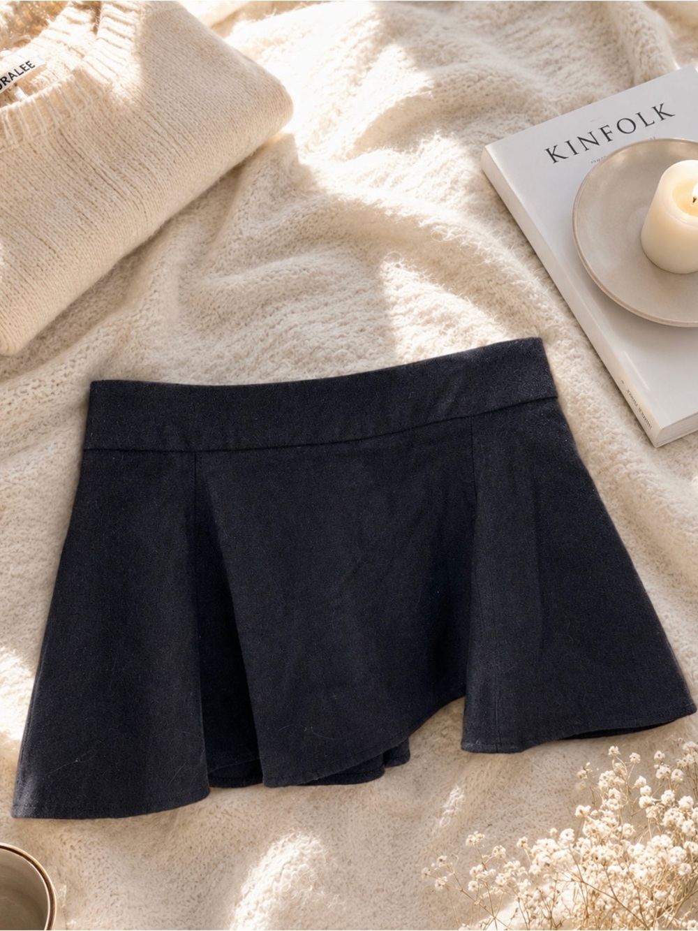 329f BRANDY MELVILLE🌟 black skirt skort ( one size fit)  Excellent condition